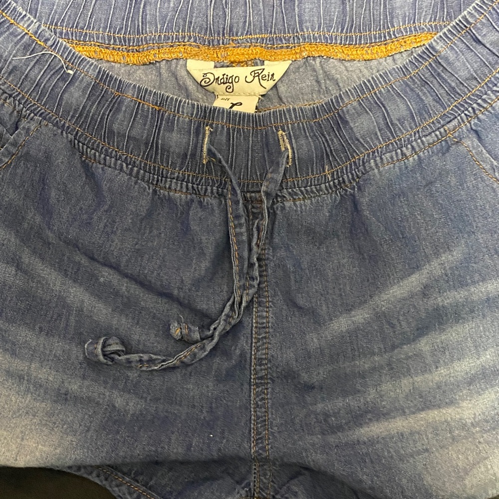 Indigo Rein Casual Blue Denim Pants